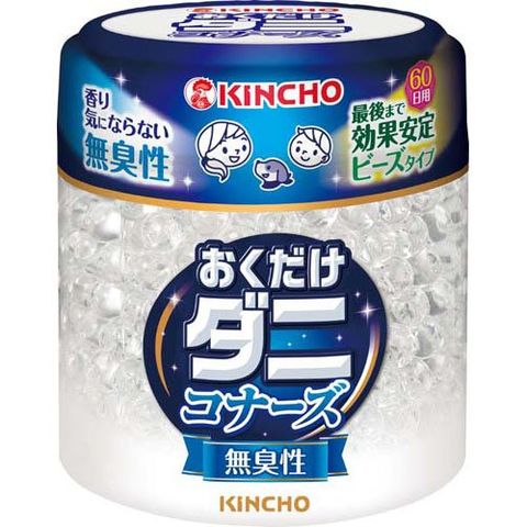 ＫＩＮＣＨＯ ダニコナーズ ビーズタイプ ６０日 無臭性 （１７０ｇ）