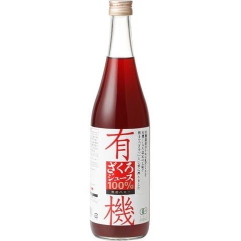 dショッピング |野田ハニー 有機ざくろジュース１００％ （７１０ｍｌ