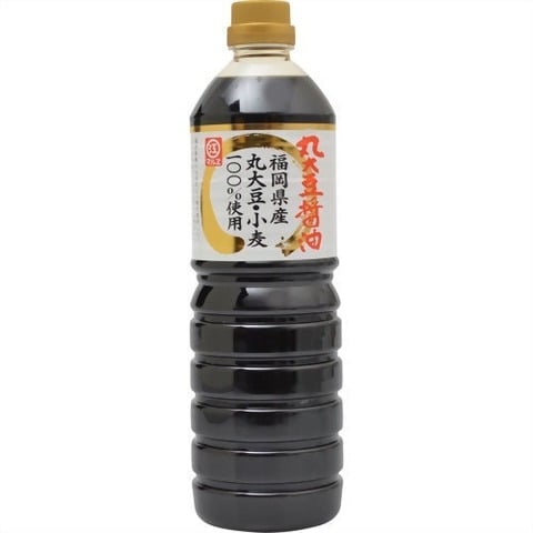 マルエ 福岡県産丸大豆醤油 （１Ｌ）