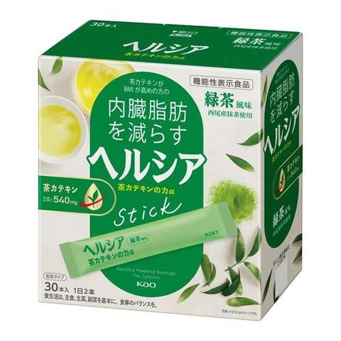 ヘルシア粉末 茶カテキンの力 緑茶風味 （３．０ｇ＊３０本入）