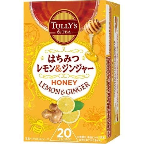 dショッピング |タリーズ はちみつレモン＆ジンジャー ティーバッグ