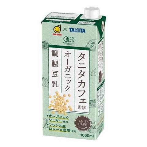 タニタカフェ監修 オーガニック調製豆乳 （１０００ｍｌ＊６本）