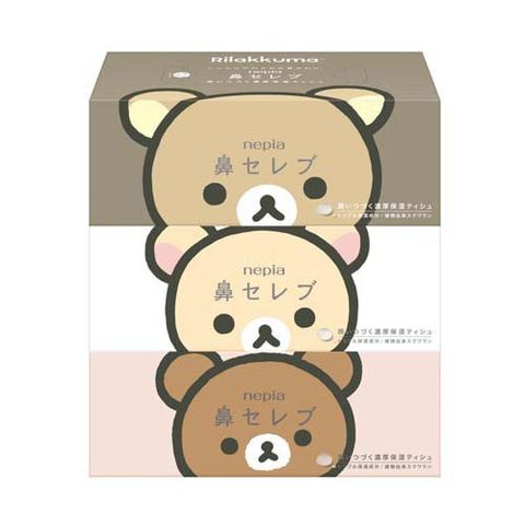 dショッピング |【企画品】ネピア 鼻セレブ ティッシュ リラックマ