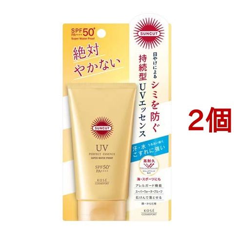 Dショッピング サンカット パーフェクトｕｖ エッセンス スーパーウォータープルーフ ６０ｇ ２個セット カテゴリ の販売できる商品 爽快ドラッグ Rakuten Direct ドコモの通販サイト