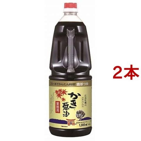 アサムラサキ かき醤油 （１．８Ｌ＊２本セット）