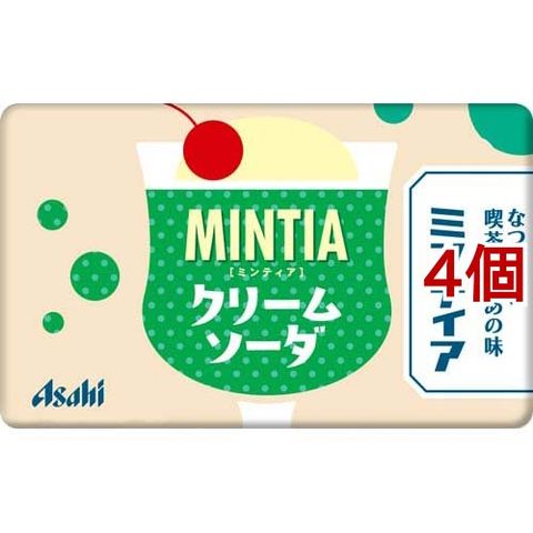 dショッピング |ミンティア クリームソーダ （５０粒入＊４個セット