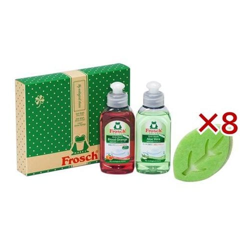 フロッシュ 食器用洗剤 リーフスポンジギフトセット （８セット）