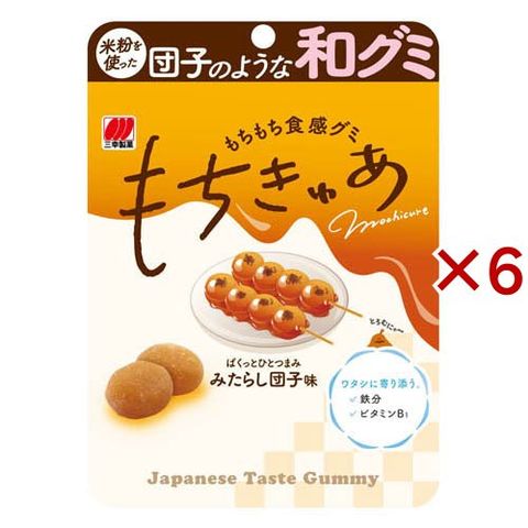 dショッピング |三幸製菓 もちきゅあ みたらし団子味 （40g×6