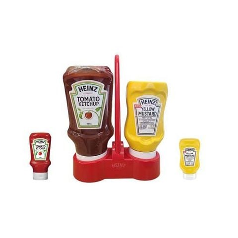 dショッピング |ハインツ ケチャップ＆マスタード 逆さボトル日本上陸
