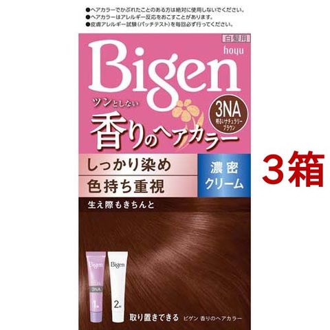 dショッピング |ビゲン 香りのヘアカラー クリーム ３ＮＡ 明るい