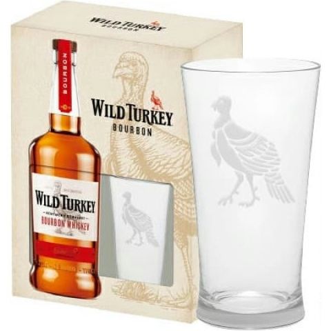 レア＊ワイルドターキー グラスセット　木箱 dショッピング |【単品】ワイルドターキー 700ml オリジナルグラス