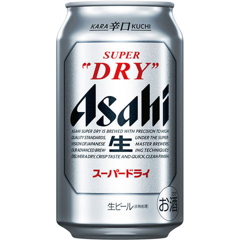 【送料込み】アサヒスーパードライ 350ml×24缶（沖縄送料別）