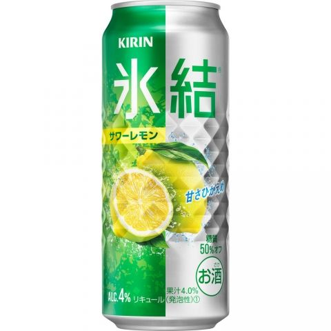 【ケース品】キリン 氷結 サワーレモン 500ml 4度 24本入り