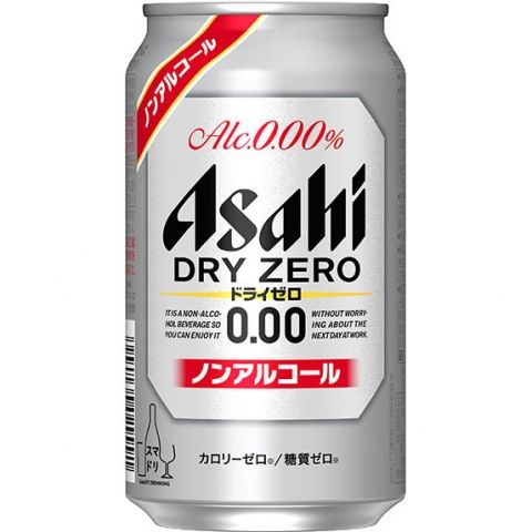 【ケース品】アサヒ ドライゼロ 350ml 24本入り