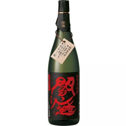 【単品】老松酒造 麦焼酎 黒閻魔（黒麹仕込） 25度 1800ml