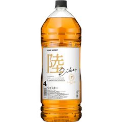 キリンウイスキー 陸 4000ml×4本セット キリン ウイスキー 陸 4L 4000ml ペット 1ケース 4本 業務用 大容量 4