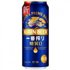 【ケース品】キリン 一番搾り 糖質ゼロ 500ml 6本 - dショッピング