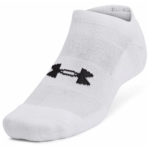dショッピング |アンダーアーマー UAトレーニング コットン ノーショー ソックス 3足セット（White/White/Black・サイズ ...