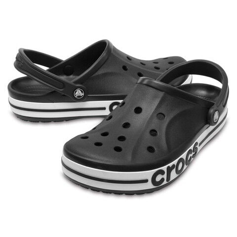 CROCS バヤバンド クロッグ（ブラック/ホワイト・サイズ：M9/W11(27.0cm)） クロックス サンダル BAYABAND CLOG 205089-066-M9 【返品種別A】