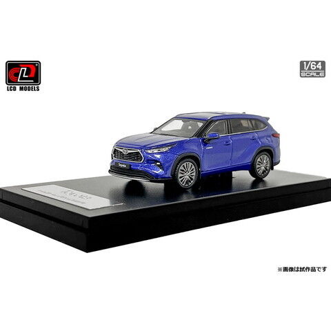 dショッピング |LCD MODELS 1/64 Toyota Highlander サファイアブルー