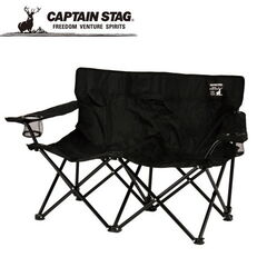 DOD 折りたたみアウトドアベンチチェア ブラック dショッピング | 『ベンチ / アウトドアチェア・テーブル』で