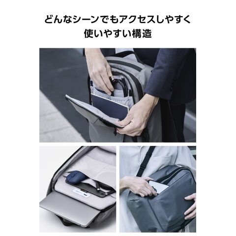 dショッピング |エレコム ビジネスリュック 14L 撥水 多収納 PC14