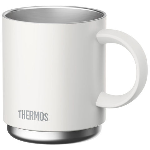 サーモス 真空断熱マグカップ 0.35L ホワイト THERMOS JDS-350-WH 【返品種別A】