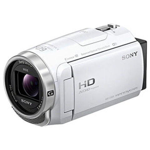 ソニー デジタルHDビデオカメラ「HDR-CX680」（ホワイト） ハンディカム HDR-CX680 W 【返品種別A】
