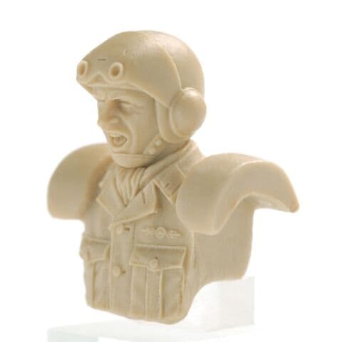 ブリックワークス 1/20 シュトラール軍 男性パイロット バスト(A）(マシーネンクリーガー)【MUS-11】 レジンキット BW MUS-11 MaK ダンセイパイロット 【返品種別B】