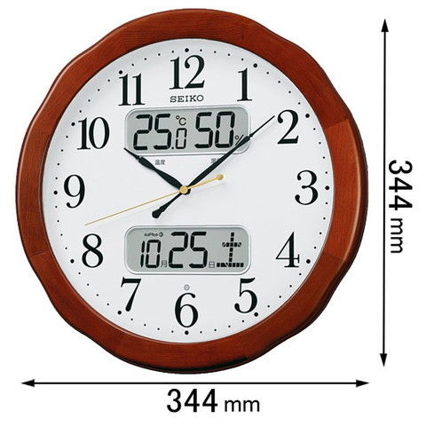 時計 掛け時計 セイコータイムクリエーション 電波掛け時計  KX369B 【返品種別A】