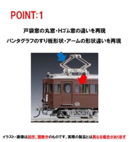 TOMIX HO-611 高松琴平電気鉄道 3000形(登場時塗装)-