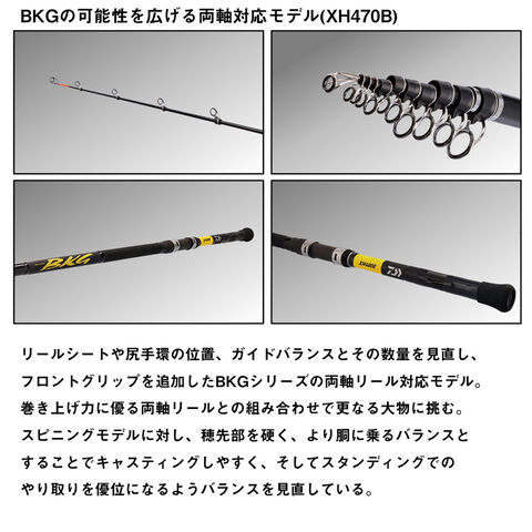 Daiwa BKG 磯竿 H480 10号 ロッドケース付き ブッコミ竿 ダイワ 磯竿