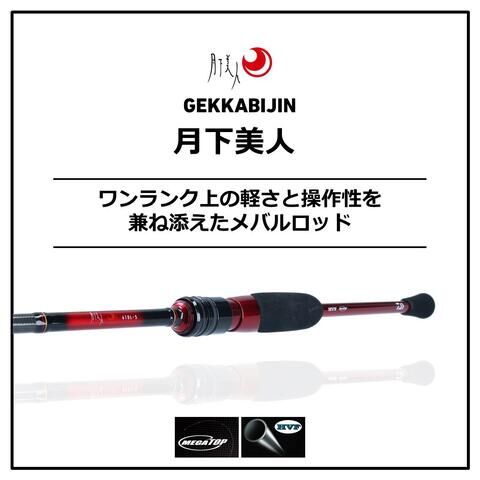 ダイワ(DAIWA) 20 月下美人 メバル 全長2.29m 76L-T・N-