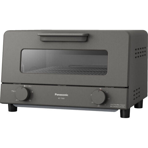 オーブントースター パナソニック オーブントースター　グレー Panasonic NT-T501-H 【返品種別A】