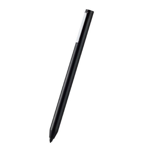 エレコム タッチペン スタイラス リチウム充電式 汎用 ペン先交換可能 交換用ペン先付属なし（ブラック）  P-TPACST02BK 【返品種別A】