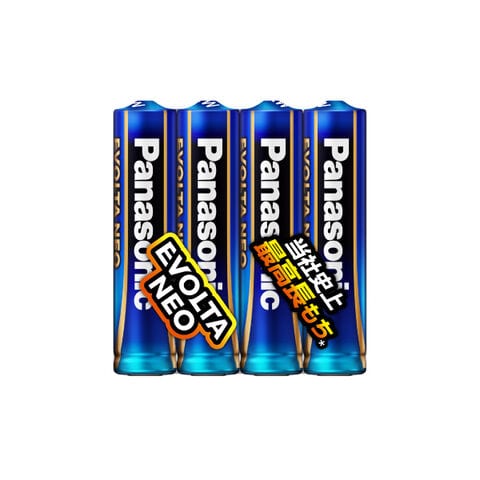 パナソニック アルカリ乾電池単4形 4本パック Panasonic EVOLTA NEO LR03NJ/4SE 【返品種別A】
