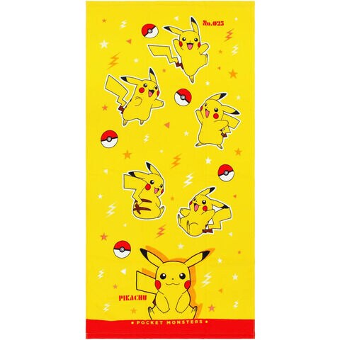 dショッピング |ビーチタオル 70×140cm ポケットモンスター エンジョイ