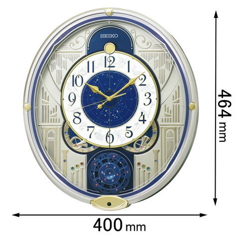 dショッピング |時計 セイコータイムクリエーション 電波からくり時計