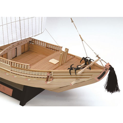 dショッピング |ウッディジョー 1/72 木製帆船模型 北前船 木製組立