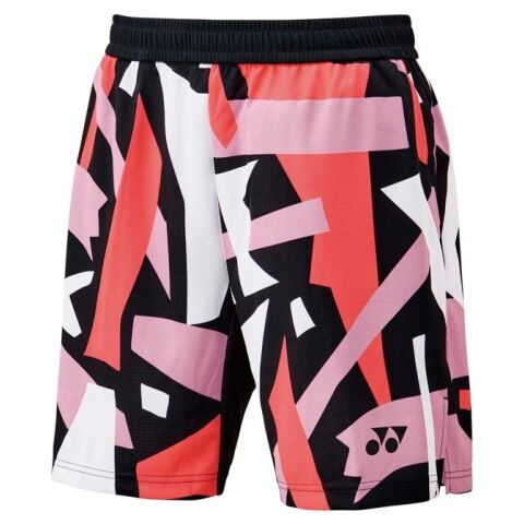 ヨネックス メンズ ニットハーフパンツ（ブラック・サイズ：M