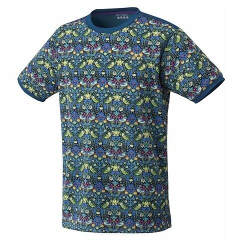 ヨネックス YO-10682-609-O ユニセックス ゲームシャツ（フィットスタイル）（ナイトスカイ・サイズ：O）YONEX[YO10682609O] 返品種別A dショッピング |ヨネックス ユニセックス ゲームシャツ（フィット