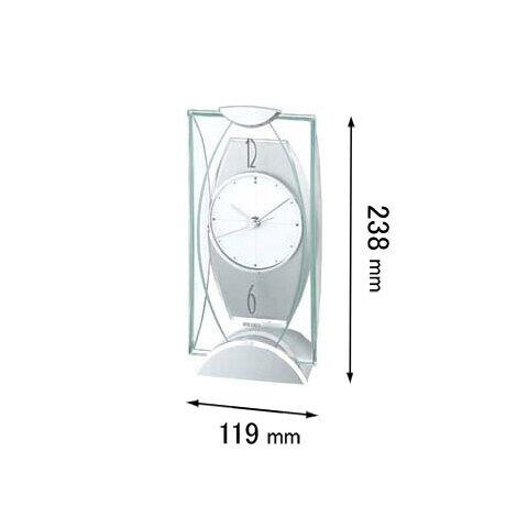 時計 セイコータイムクリエーション 置き時計  BZ334S 【返品種別A】