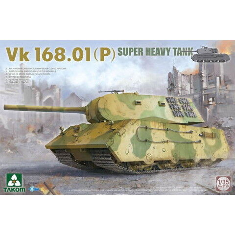 dショッピング |タコム 1/35 Vk.168.01(P) 超重戦車【TKO2158