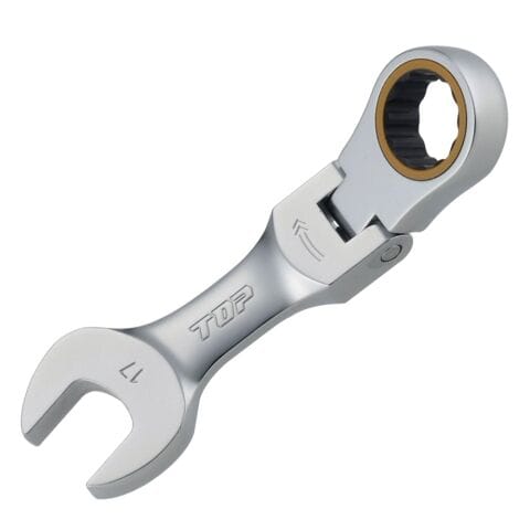 トップ工業 首振りショートラチェットコンビ 対辺8mm TOP FRC-8S 【返品種別B】