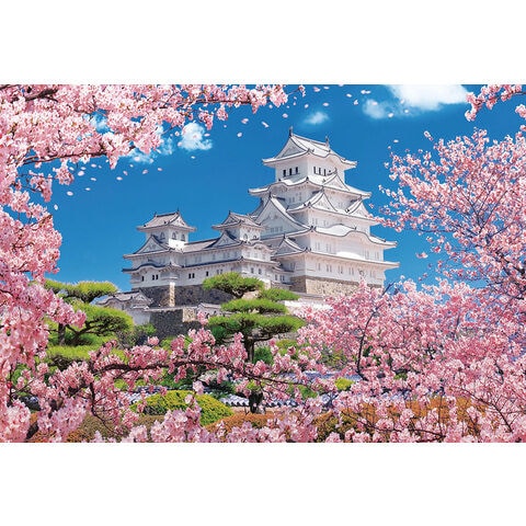 dショッピング |ビバリー 世界遺産 桜風の姫路城（兵庫） 1000ピース