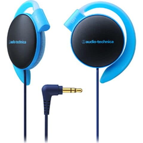 オーディオテクニカ ダイナミックオープン型耳かけイヤホン (ブルー) audio-technica ATH-EQ500-BL 【返品種別A】