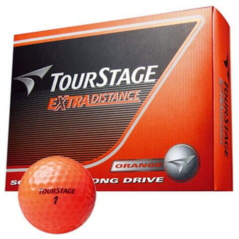 ブリヂストンゴルフ ゴルフボール TOURSTAGE EXTRA DISTNACE 1ダース 12個入り (オレンジ) BRIDGESTONE TEOX EX DISTANCE OR 12P 【返品種別A】