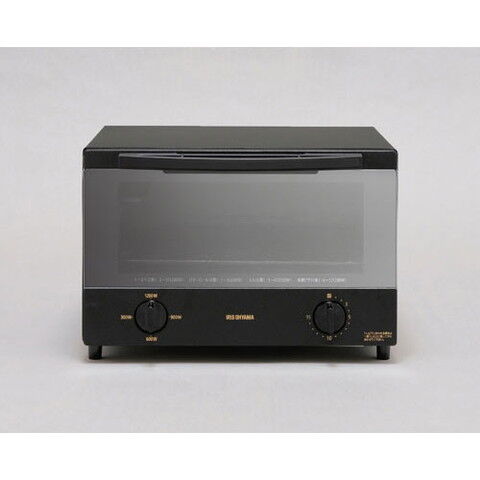 オーブントースター アイリスオーヤマ オーブントースター　ブラック IRIS OHYAMA KSOT-012-B 【返品種別A】