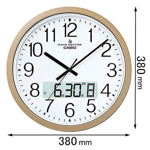 時計 掛け時計 カシオ 電波掛け時計  IC-4100J-9JF 【返品種別A】