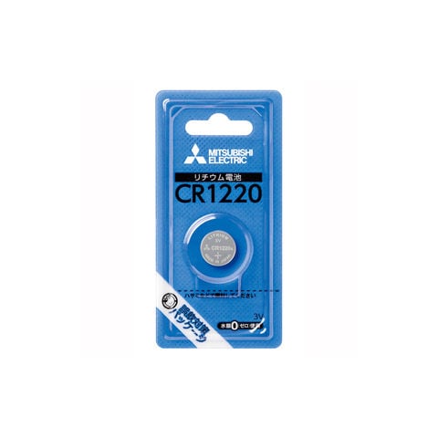 三菱 リチウムコイン電池×1個 MITSUBISHI CR1220 CR1220D/1BP 【返品種別A】